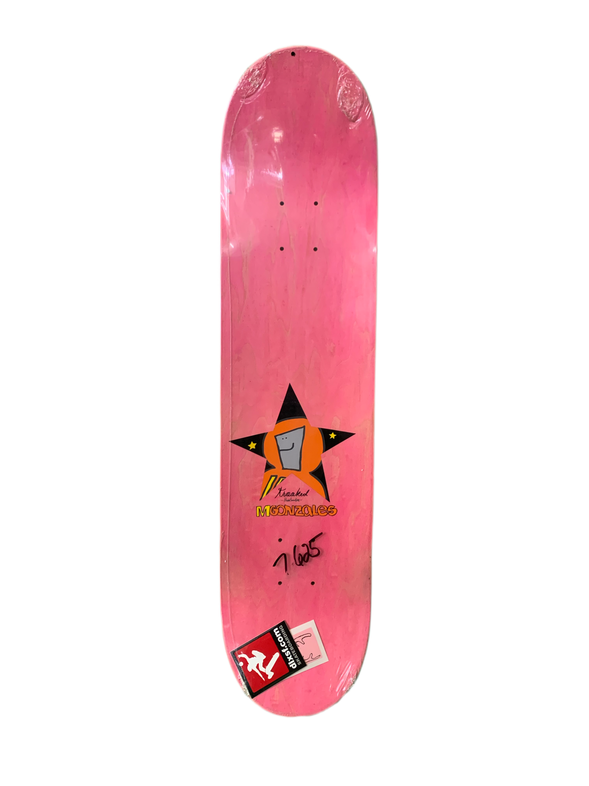 Krooked Mark Gonzales Spaceman 7.6" Classic Skateboard Deck