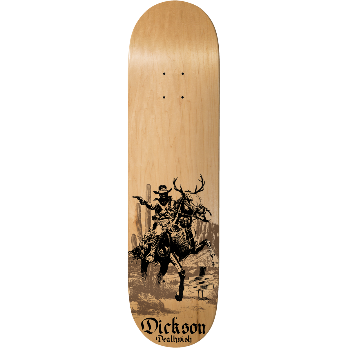 Deathwish Jon Dickson Hunt 8.25" Skateboard Deck
