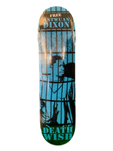 Deathwish Free Antwuan Signed Black/Blue 8.19'' Classic Skateboard Deck