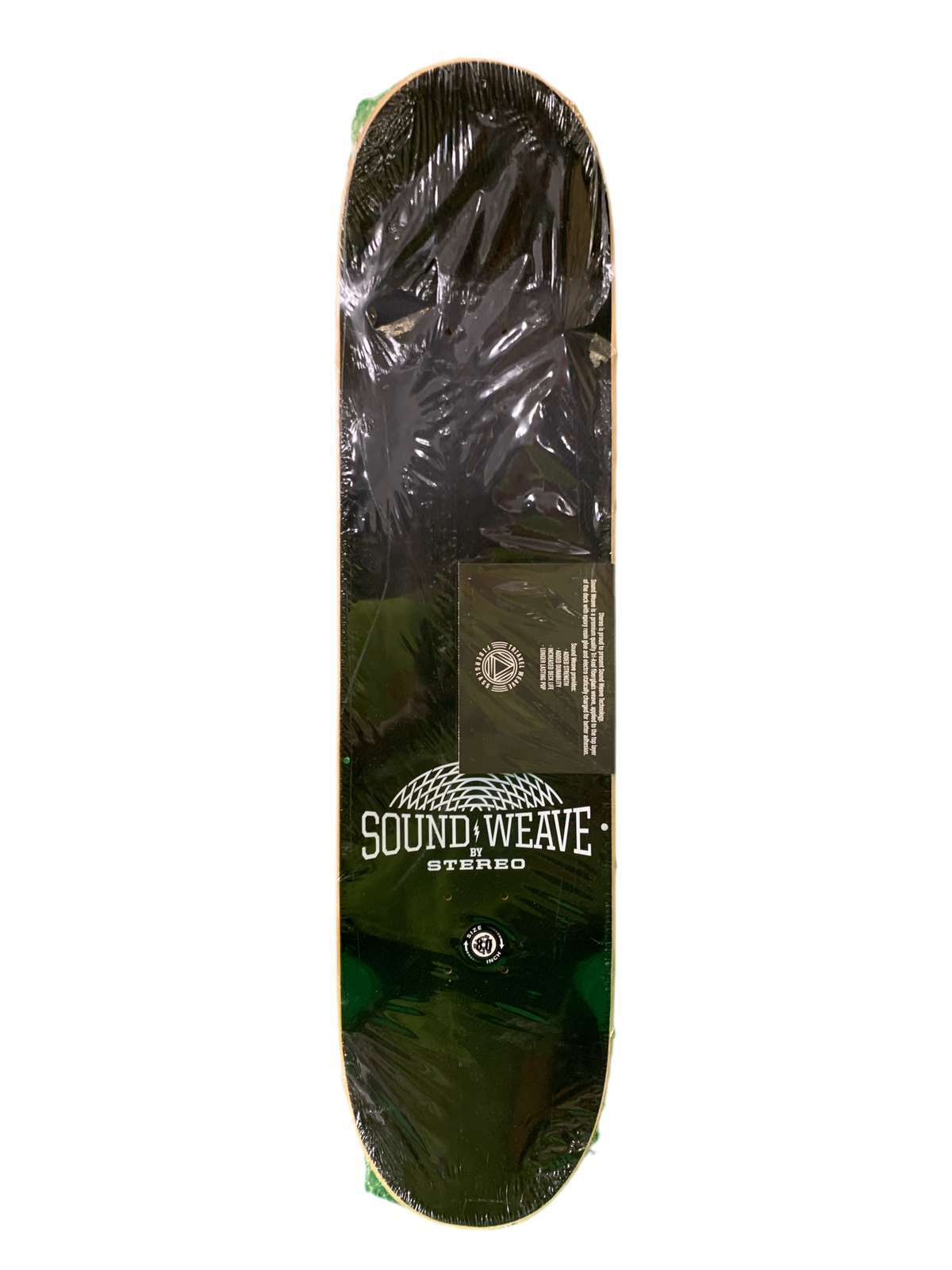 Stereo Raymond Molinar Sound Weave Green 8" Classic Skateboard Deck