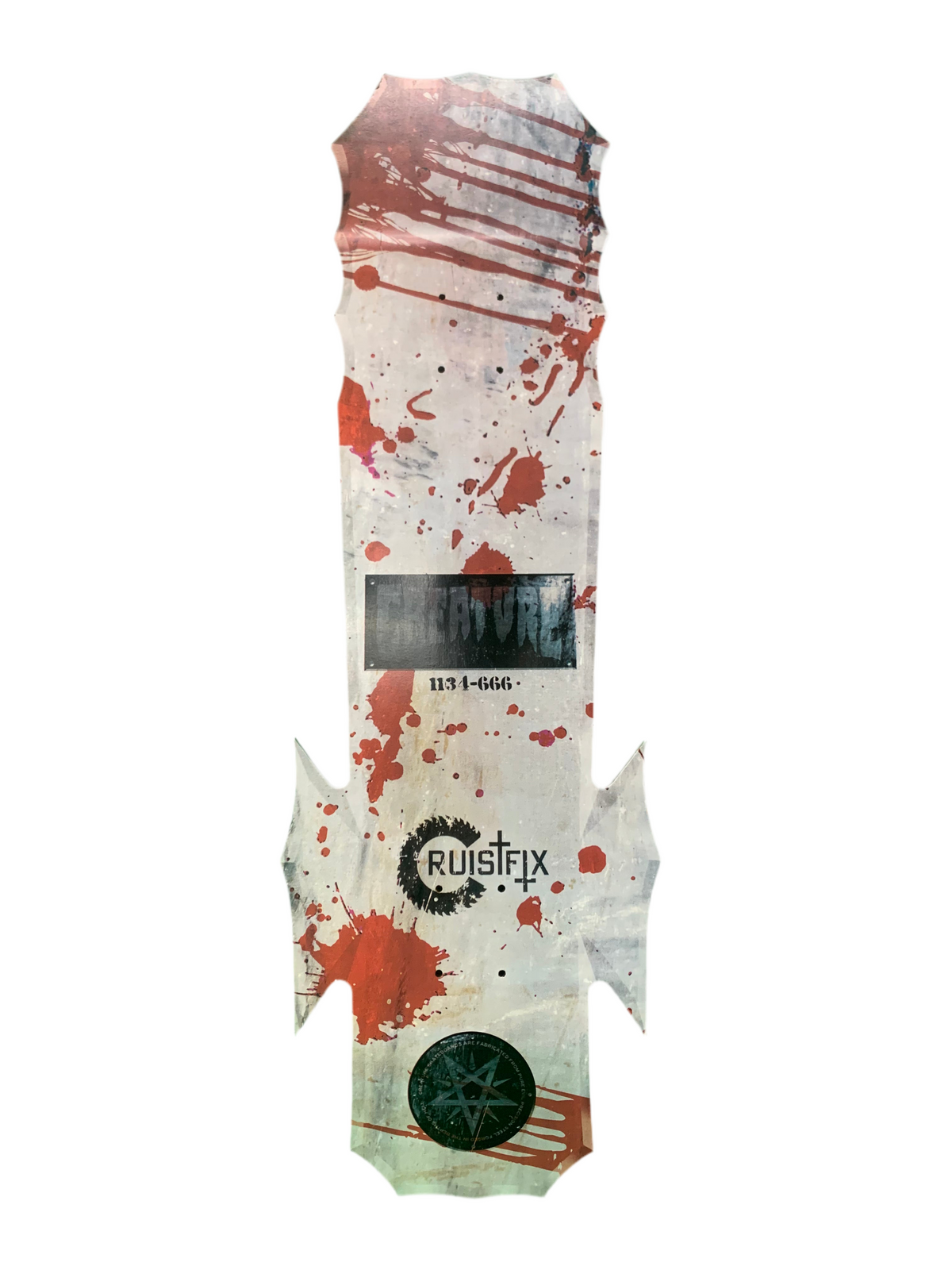 Creature Cruisi-Steel Shaped 10" Classic Skateboard Deck