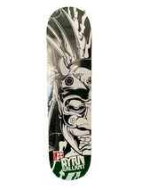 Plan B Ryan Gallant Oni Hannya Demon Mask 2007 7.6" Classic Skateboard Deck