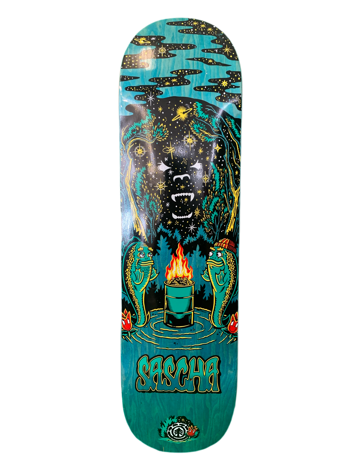 Element Sascha Shadow Lurker 8.25" Classic Skateboard Deck