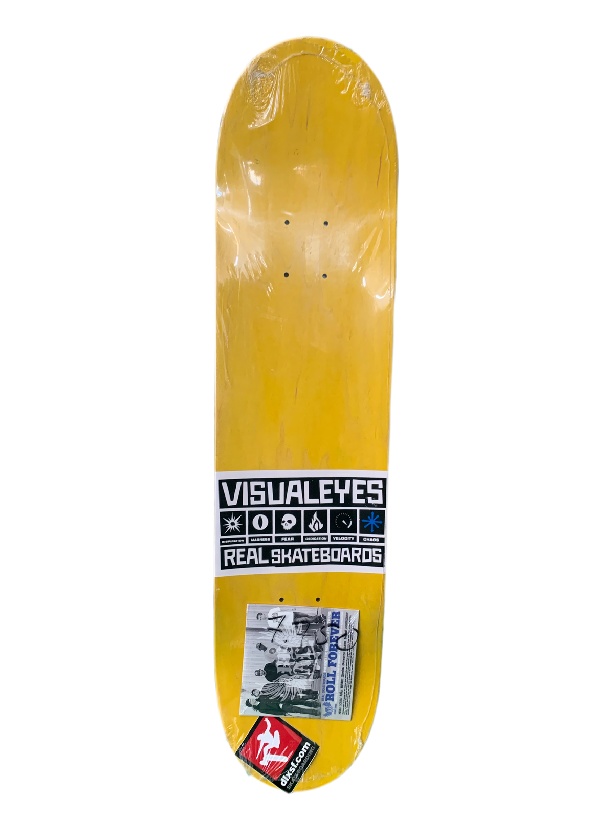 Real Dennis Busenitz Gleaming Eye 7.75" Classic Skateboard Deck