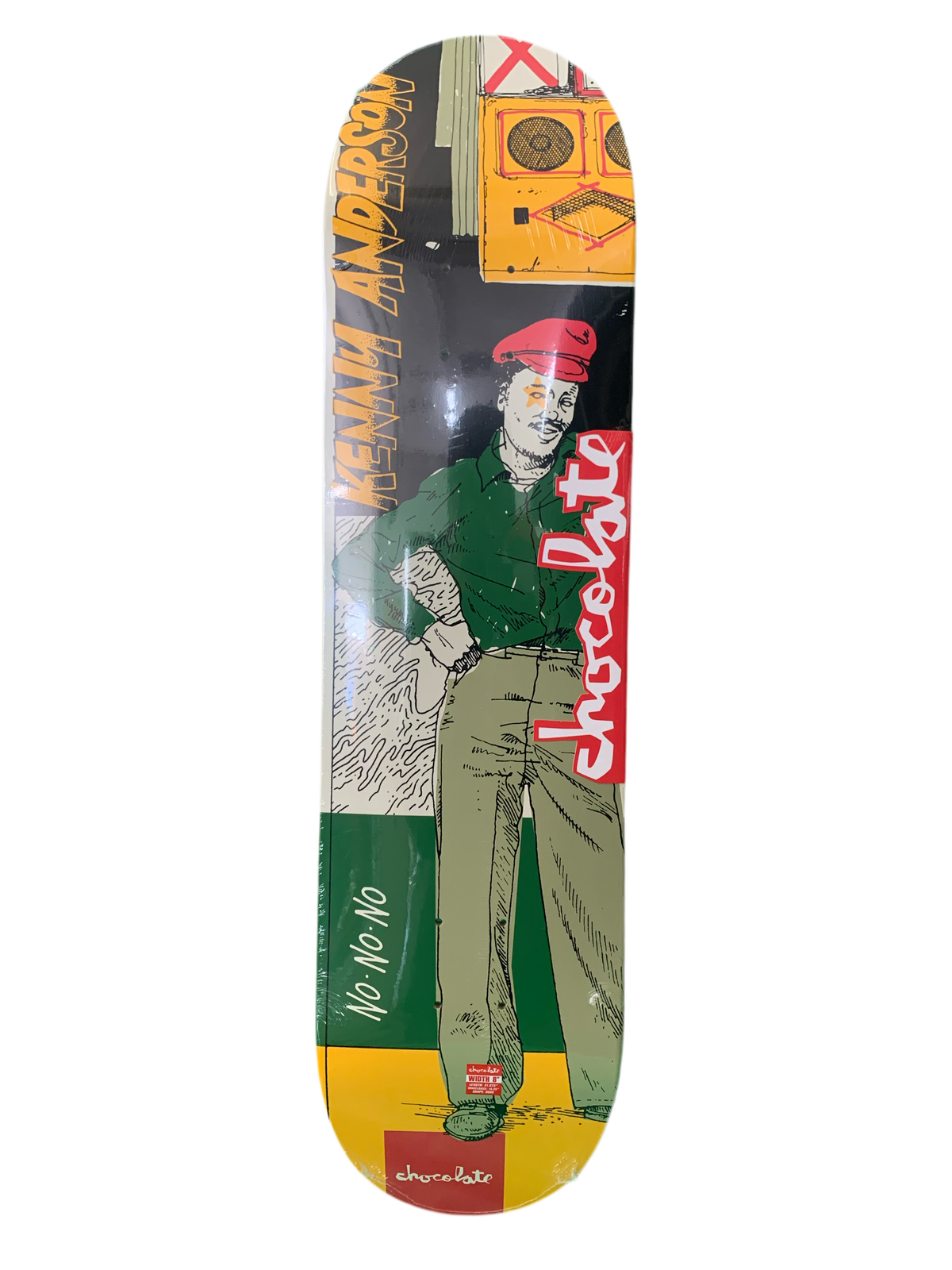 Chocolate Kenny Anderson Sound System 8" Classic Skateboard Deck