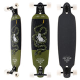 Sector Nine Fractal Rattler 36" X 9.0" Longboard Complete Skateboard