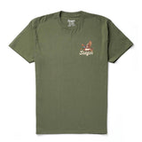 Seager Greenhead Surplus Green S/s Shirt