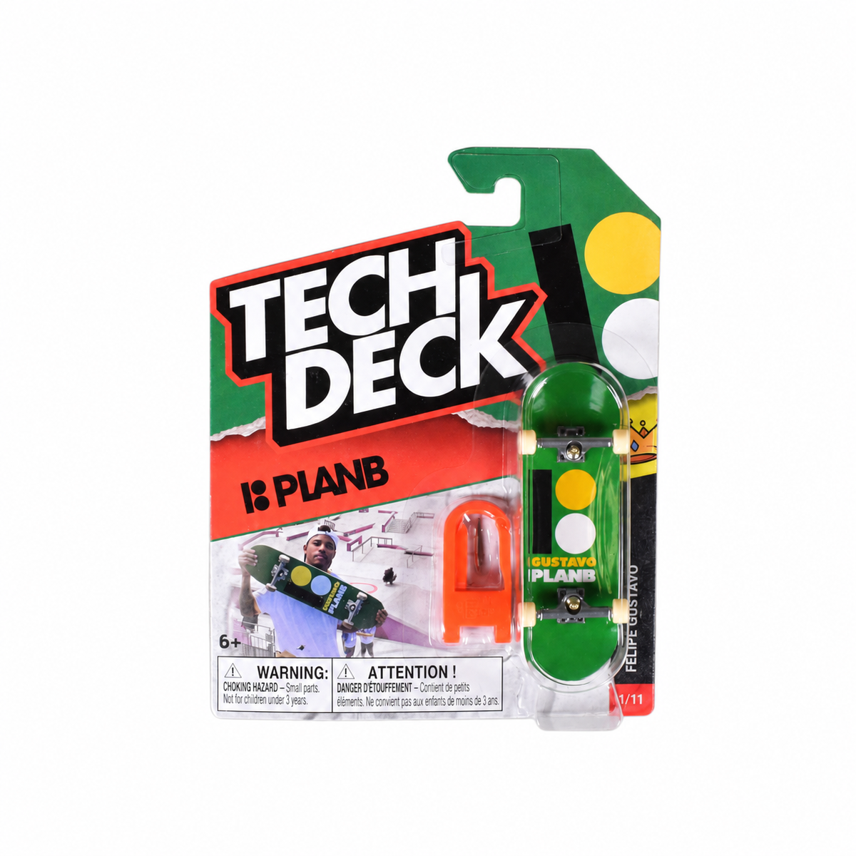 Tech Deck Plan B Felipe Gustavo Original Fingerboard Complete