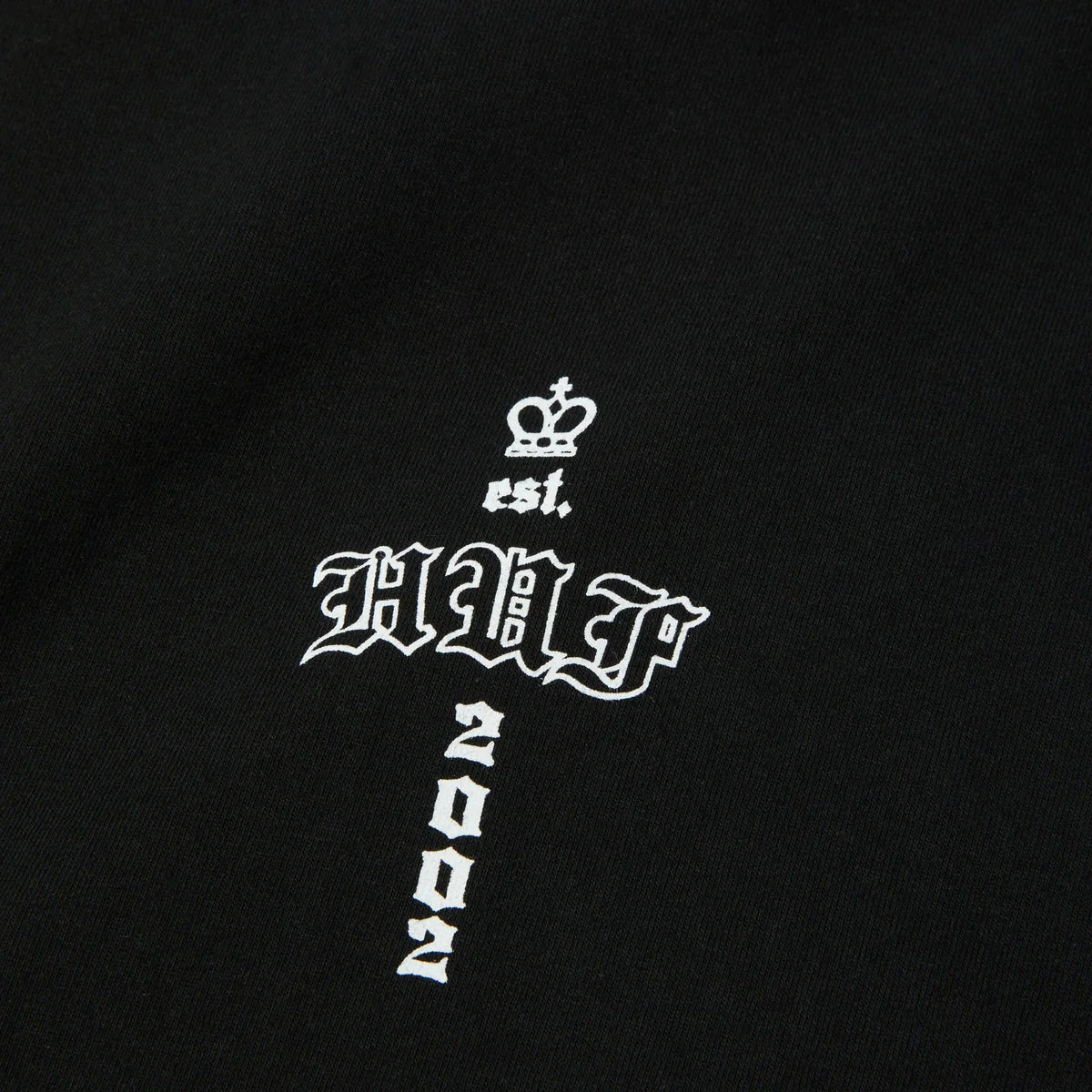 HUF Hard Luxe Black L/s Shirt