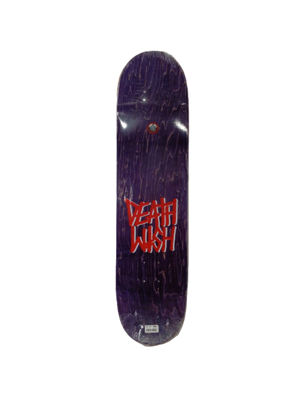 Deathwish Erik Ellington Grateful Shred Silver Flake Red White 8.25 Vintage NOS Deck