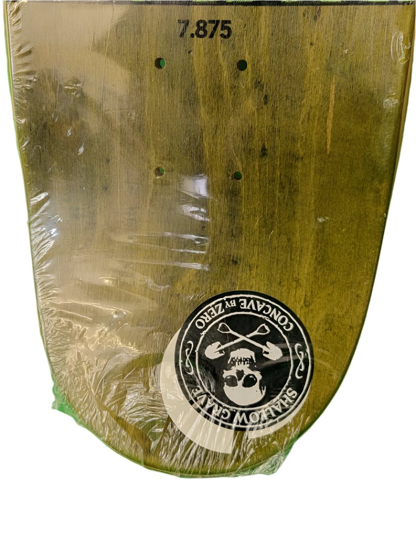 Zero 2008 War is Over 7.8" Shallow Grave Classic Skateboard Deck