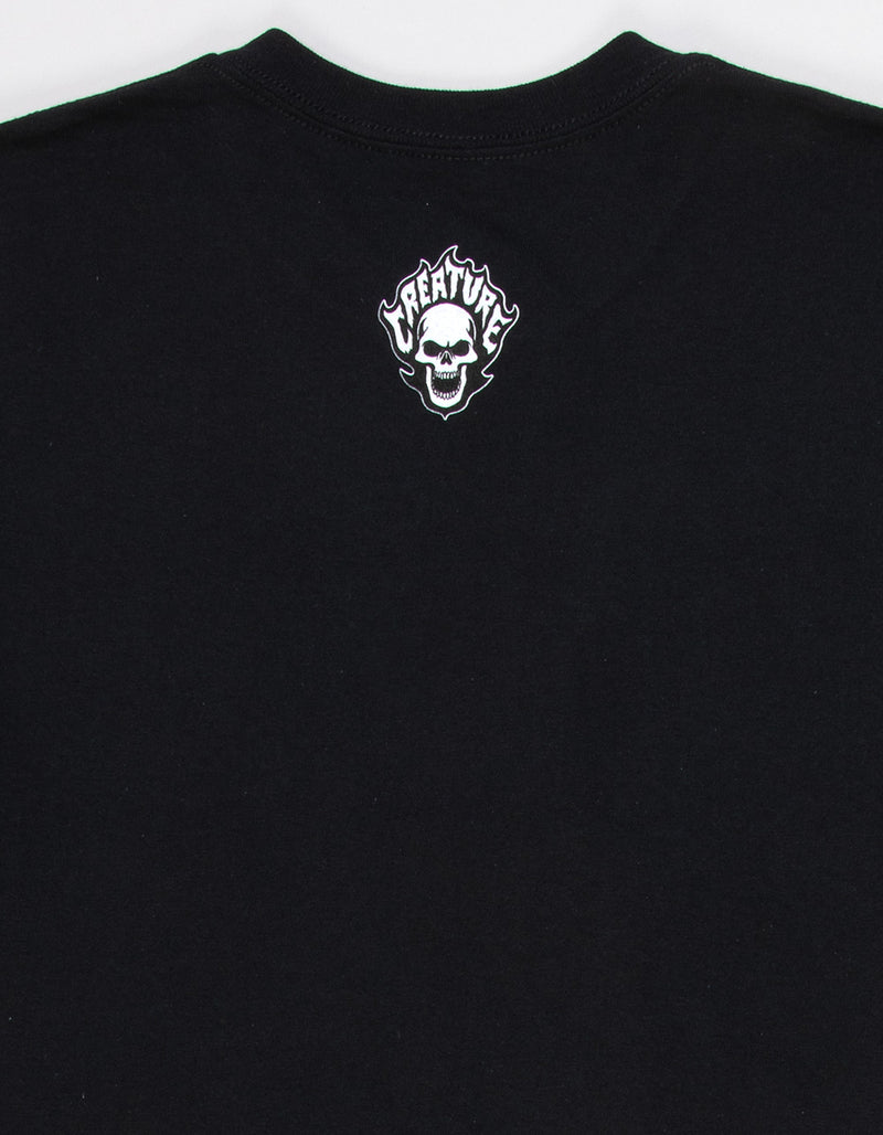 Creature Fortune Logo Black Heavyweight S/s Shirt
