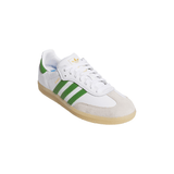 Adidas Samba White Crew Green Gum Shoes