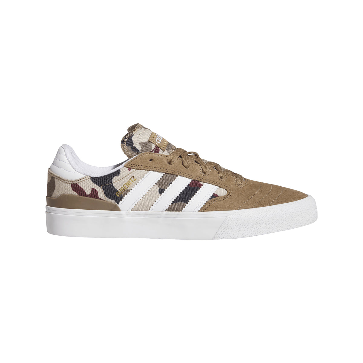 Adidas Busenitz Vulc II Khaki Six / Cloud White / Aurora Ink Shoes