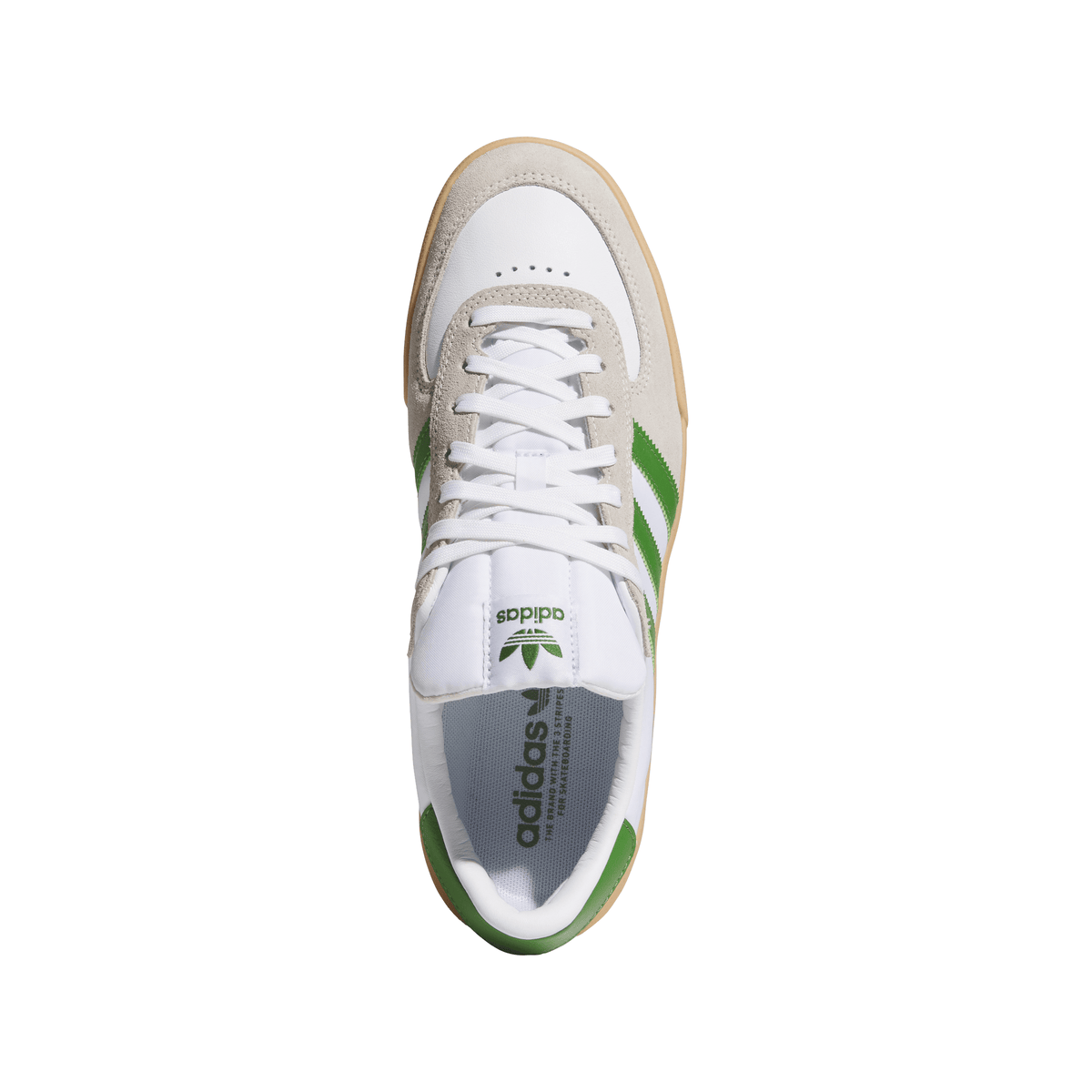 Adidas Glenburn White/Crew Green/Gum Shoes