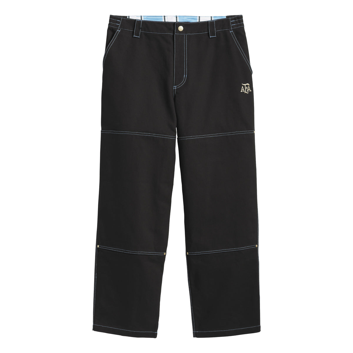 Adidas Skateboarding x Thrasher x AFA Black Chino Pants