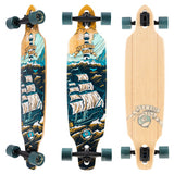 Sector Nine Mini Lookout Voyage 37.5" x 9.25" Longboard Complete Skateboard