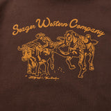 Seager Los Rios Brown Hooded Sweatshirt