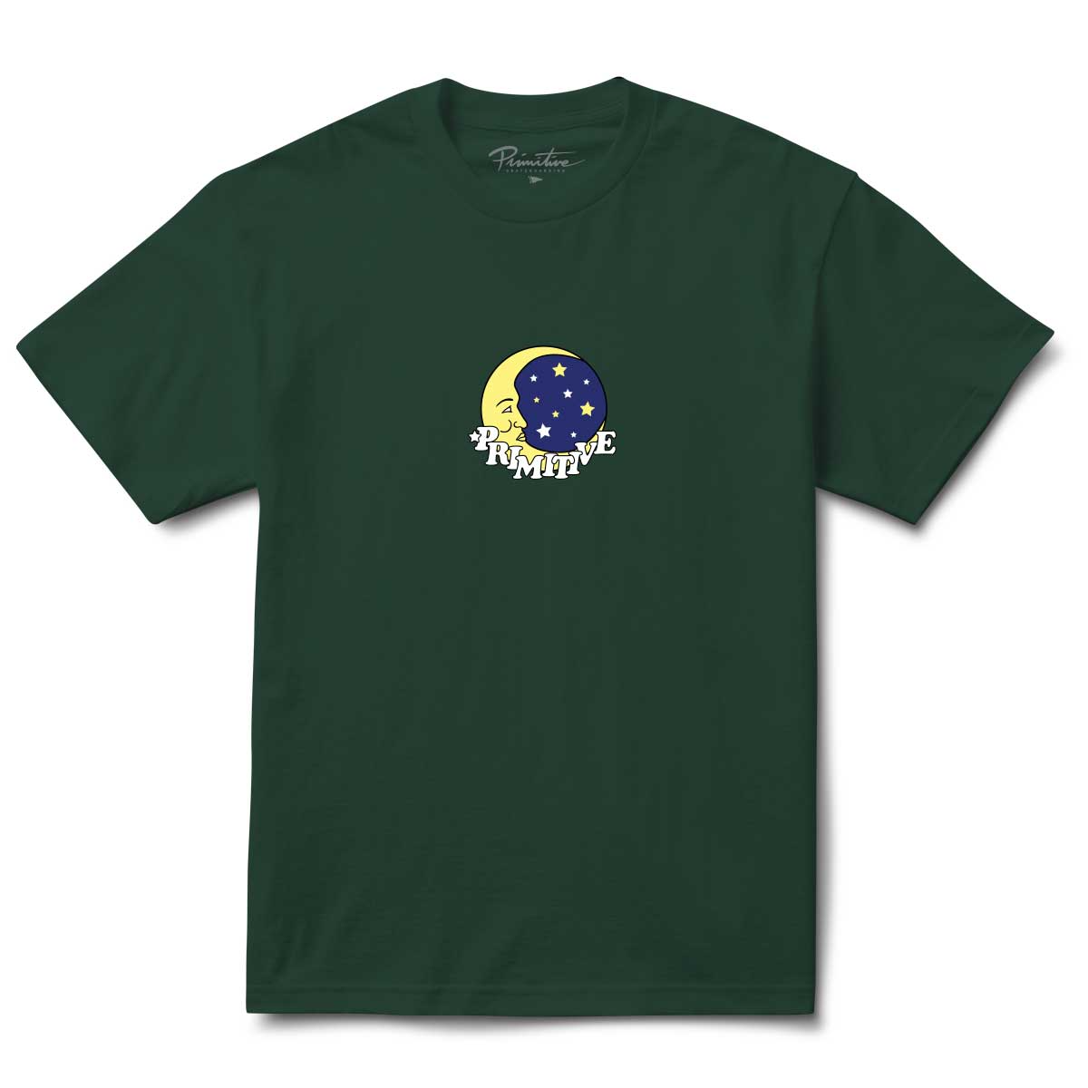 Primitive Luna Forest Green Heavyweight S/s Shirt