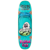 Heroin Skateboards Pickled Egg Assorted Stain Skateboard Deck