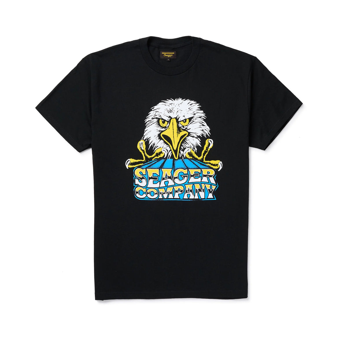Seager Baldy Black S/s Shirt
