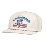 Sendero Del Norte White Snapback Hat