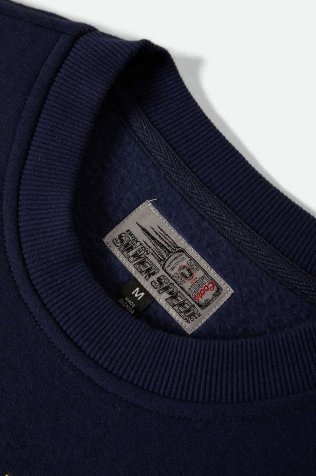Brixton X Coors Light Berm Coors Navy Crewneck Sweater