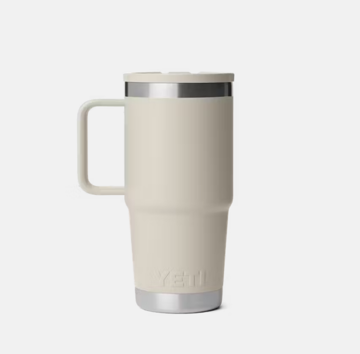 Yeti Rambler 20 oz Straw Travel Mug Cape Taupe