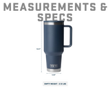 Yeti Rambler 40 oz Straw Travel Mug Cape Taupe