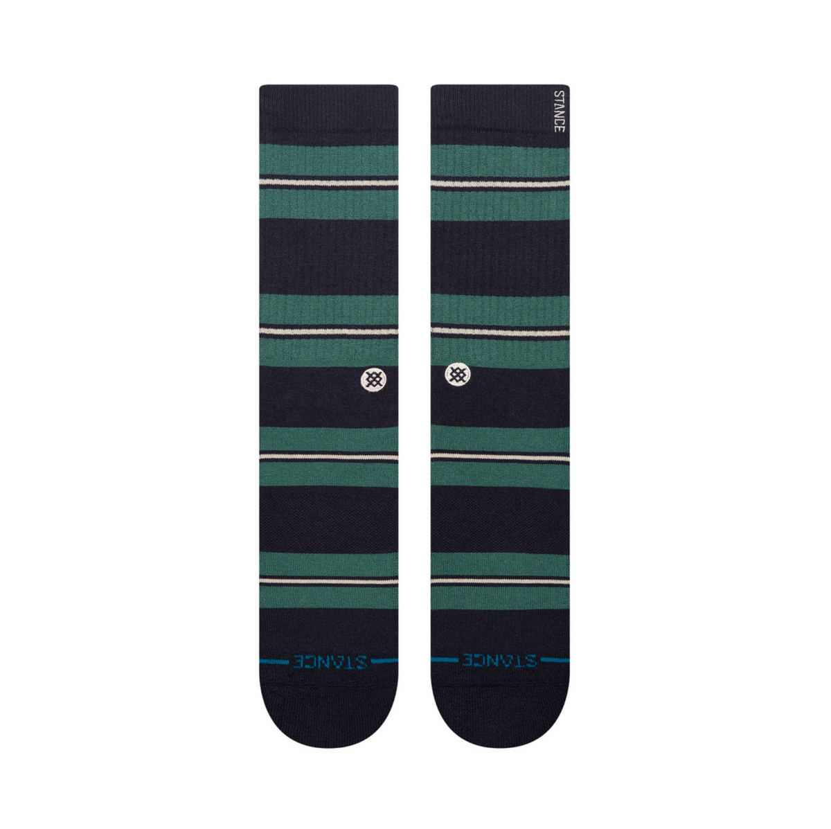 Stance Caesar Stripe Green Socks