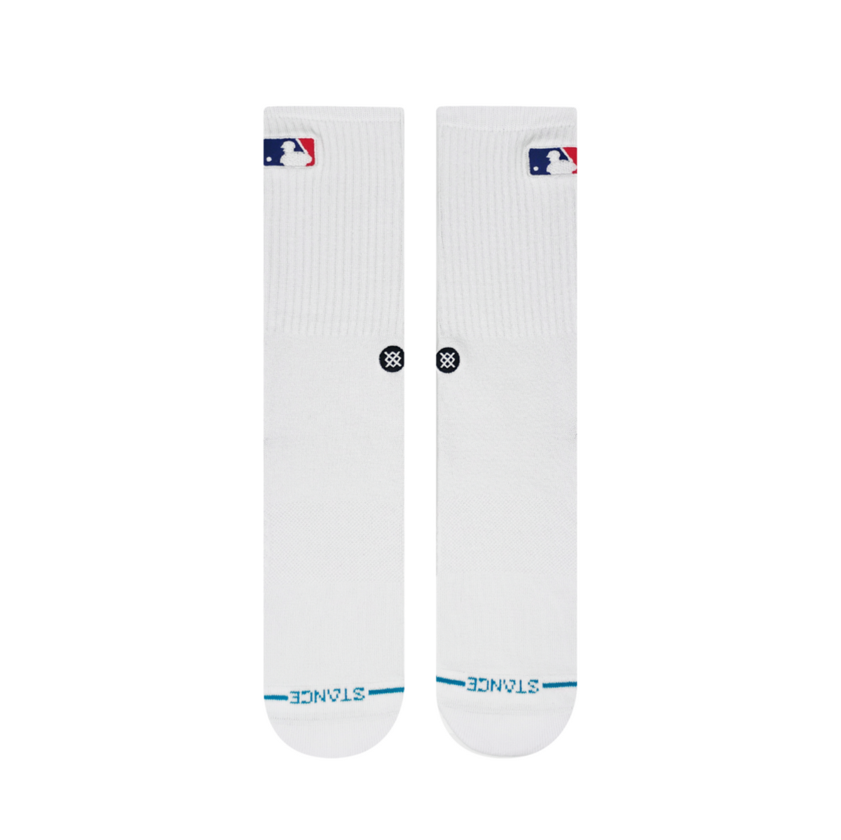 Stance MLB Batterman Crest White Socks