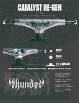 Thunder T-II Catalyst Re-Gen Skateboard Truck