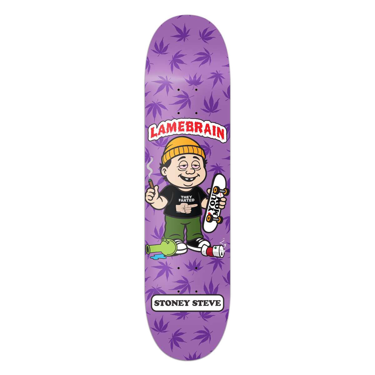 Lamebrain Stoney Steve Skateboard Deck