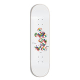 Huf X Mickey Mouse Worldwide Tour White 8.25" Skateboard Deck