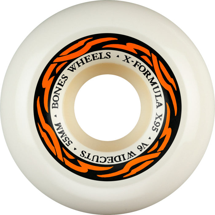 Bones X-Formula 55mm V6 Widecuts 95A Skateboard Wheels