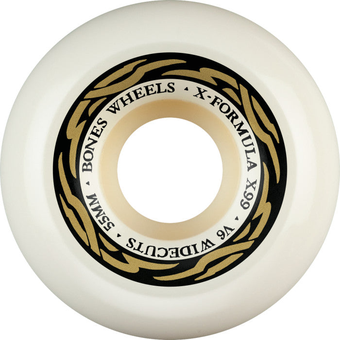 Bones X-Formula 55mm V6 Widecuts 99A Skateboard Wheels