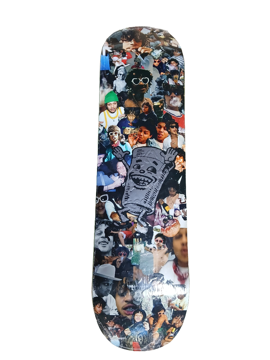 Fucking Awesome Kevin Bradley Party Cup 2 Raised Embossed Foil Graphic Size 8.25" Vintage NOS Deck