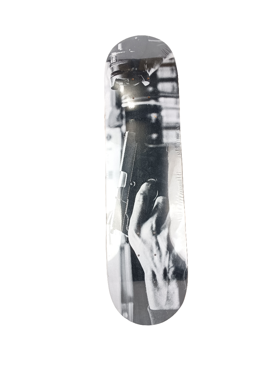Visual Camera Gun Black White Size 8.0 Vintage NOS Deck