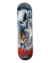 Blind Kris Markovich Autographed Hard Life Reaper Black Red Blue Size 7.58" Vintage NOS Deck