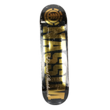 Element Nassim Guammaz Limited First Edition Gold Foil Black White Size 8.5 Vintage NOS Deck Ripped Plastic