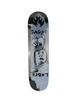 Black Label Jim Gagne Kitten Black Grey Autographed Vintage NOS Deck