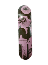 Chocolate Eric Koston Stereo 45 Series Olive Pink Size 7.5" Vintage NOS Deck