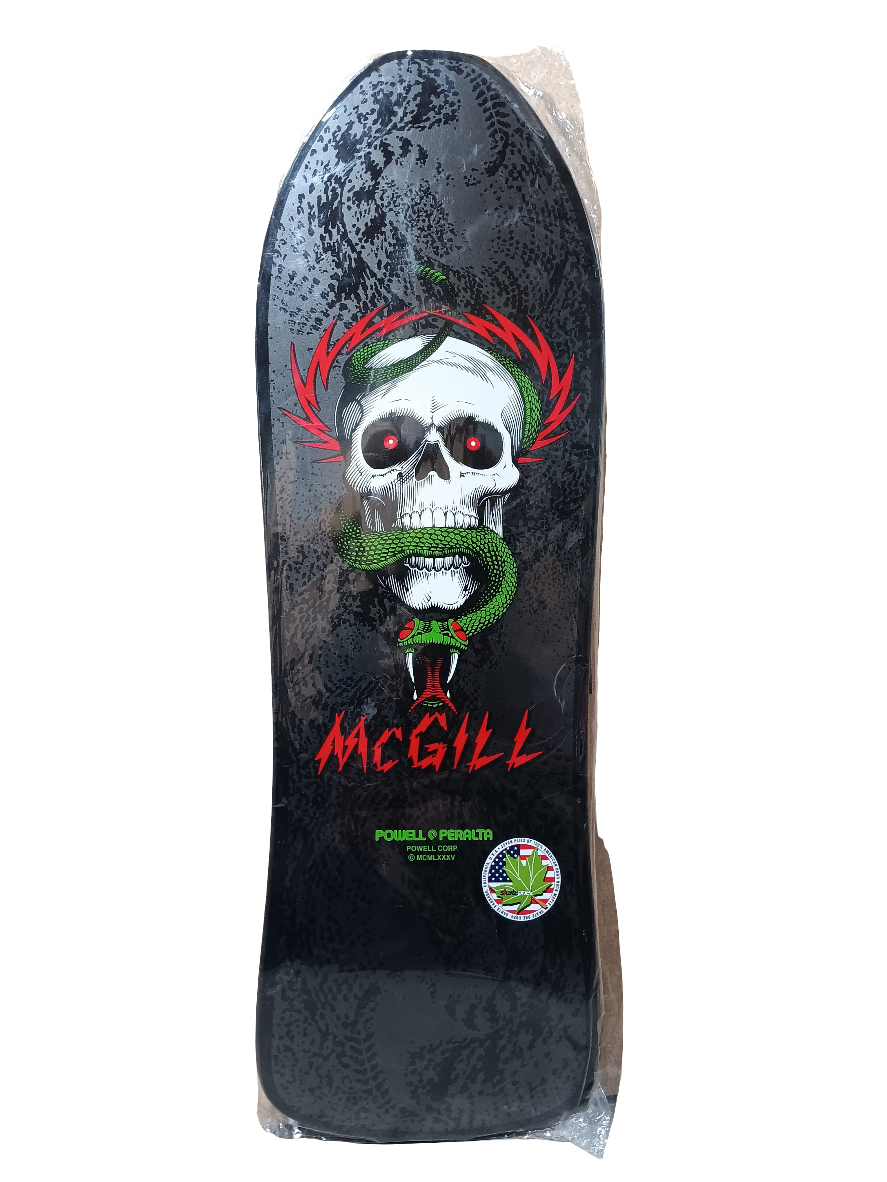 Powell Peralta Mike Mcgill Series 5 Black Red Grey Size Size 10.0" Vintage NOS Deck