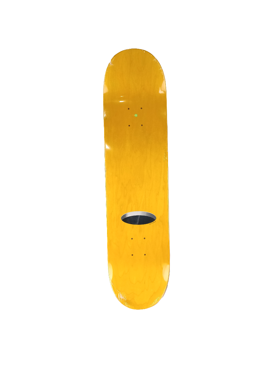 Skate Mental Wieger Van Wageningen Wieger Wendys Langkous Red Yellow Blue Size 8.12 Vintage NOS Deck