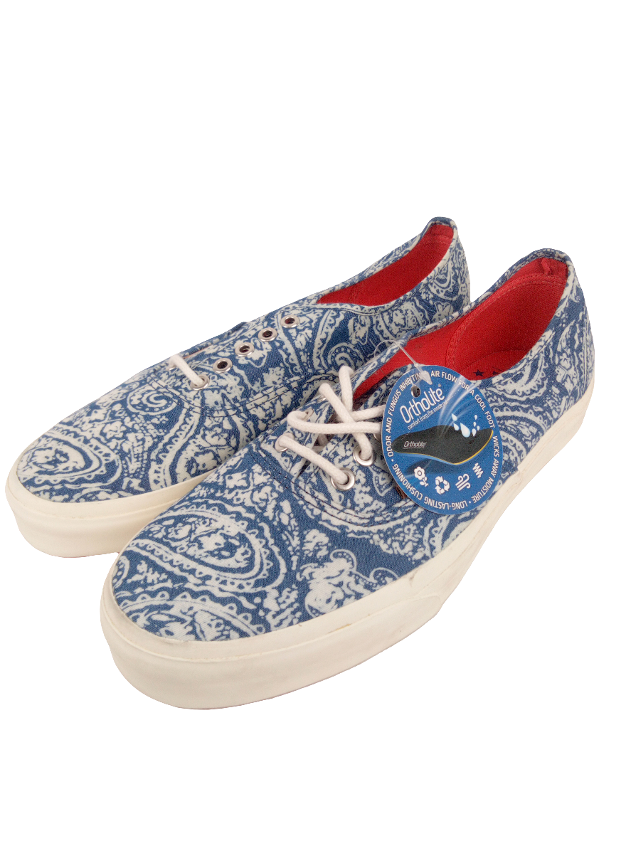 Vans Authentic CA Paisely Limoges Mens Size 10.5 Shoes