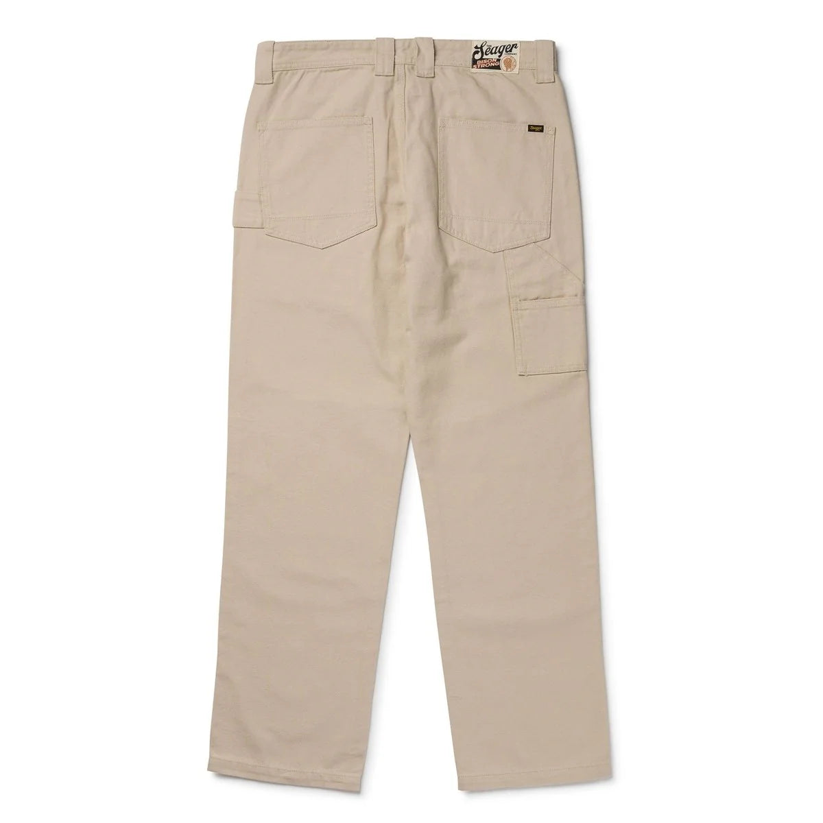 Seager Bison Canvas Stone Regular Fit Pants