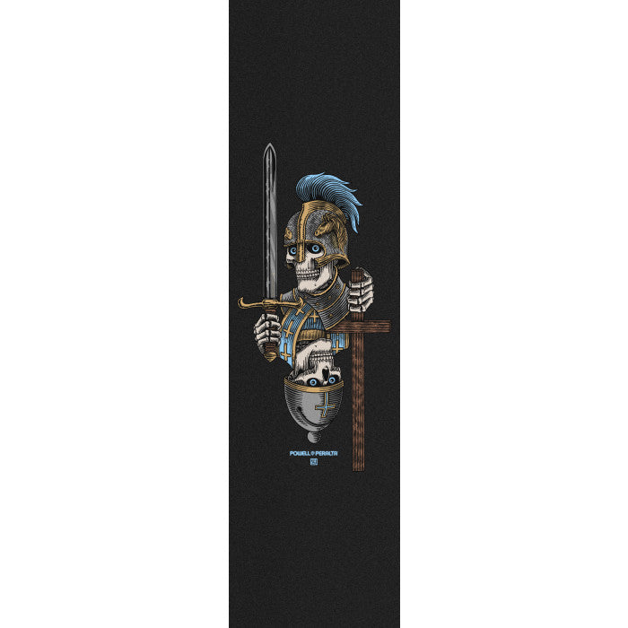 Powell Peralta Dan Corrigan Chess Skulls 9" Graphic Griptape