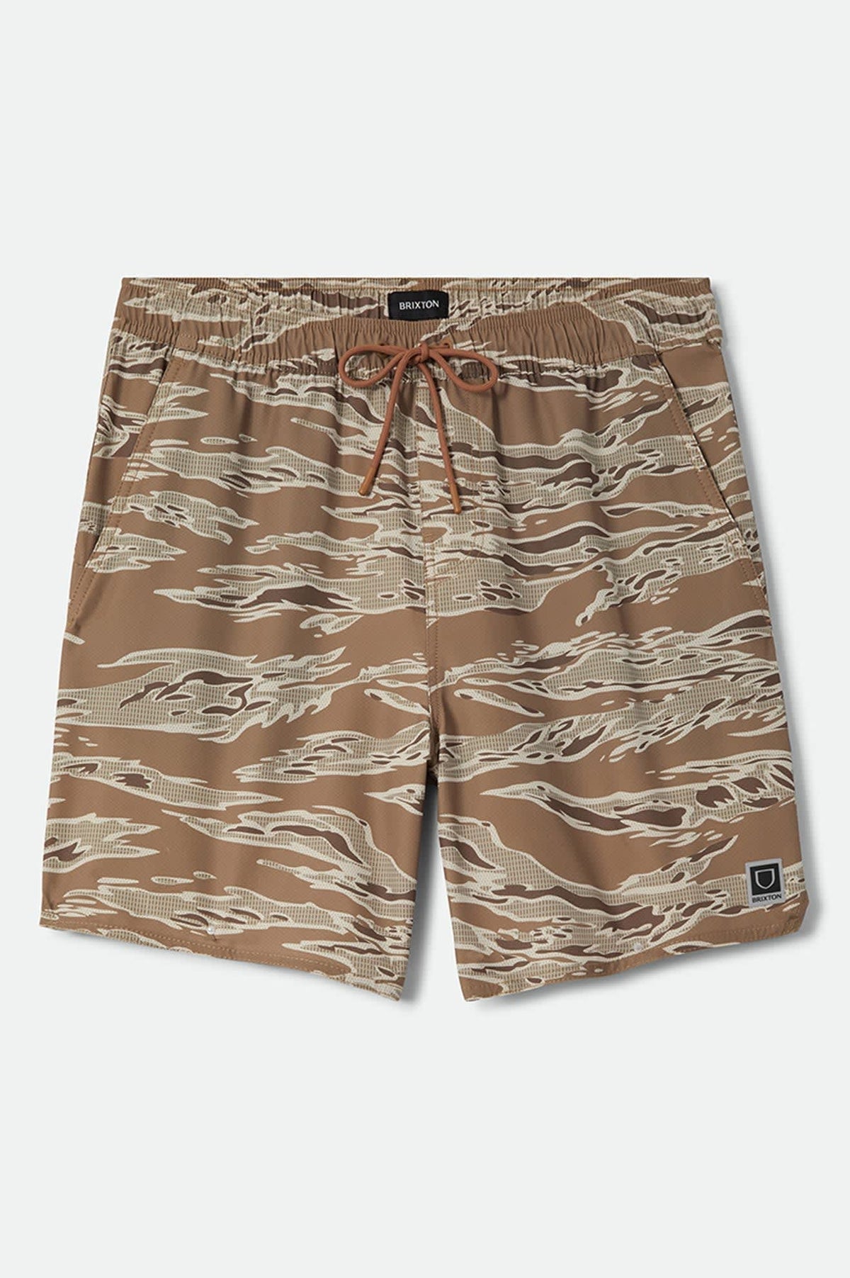 Brixton Journey Desert Tiger Camo Active Shorts
