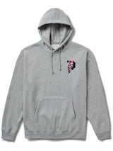Primitive Honor Heather Grey Heavyweight Hooded Sweatshirt
