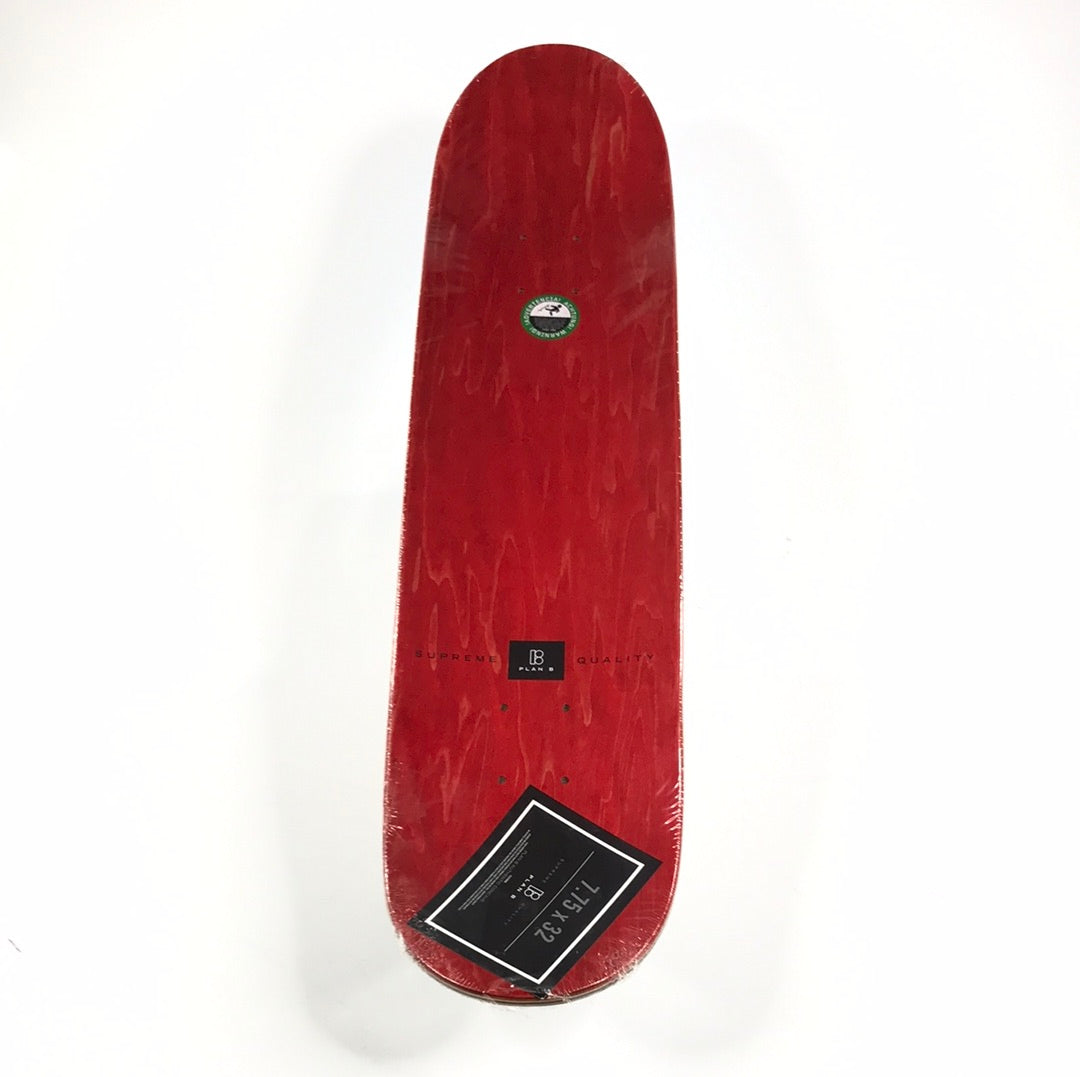 Plan B Colin McKay Portrait Blue 7.75" Skateboard Deck